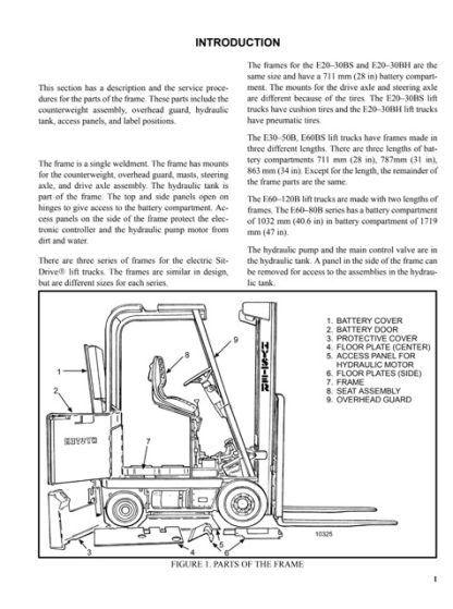 Hyster B114 Forklift Service Repair Manual