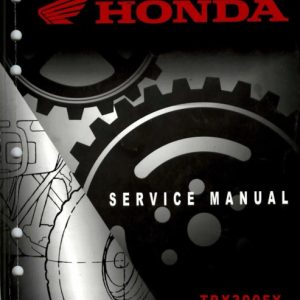 2007-2009 Honda TRX300EX, TRX300X Sportrax ATV Service Manual